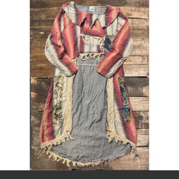 NEW Jaded Gypsy Sunset Mesa High-Lo Top/Tunic - Picture 6 of 6